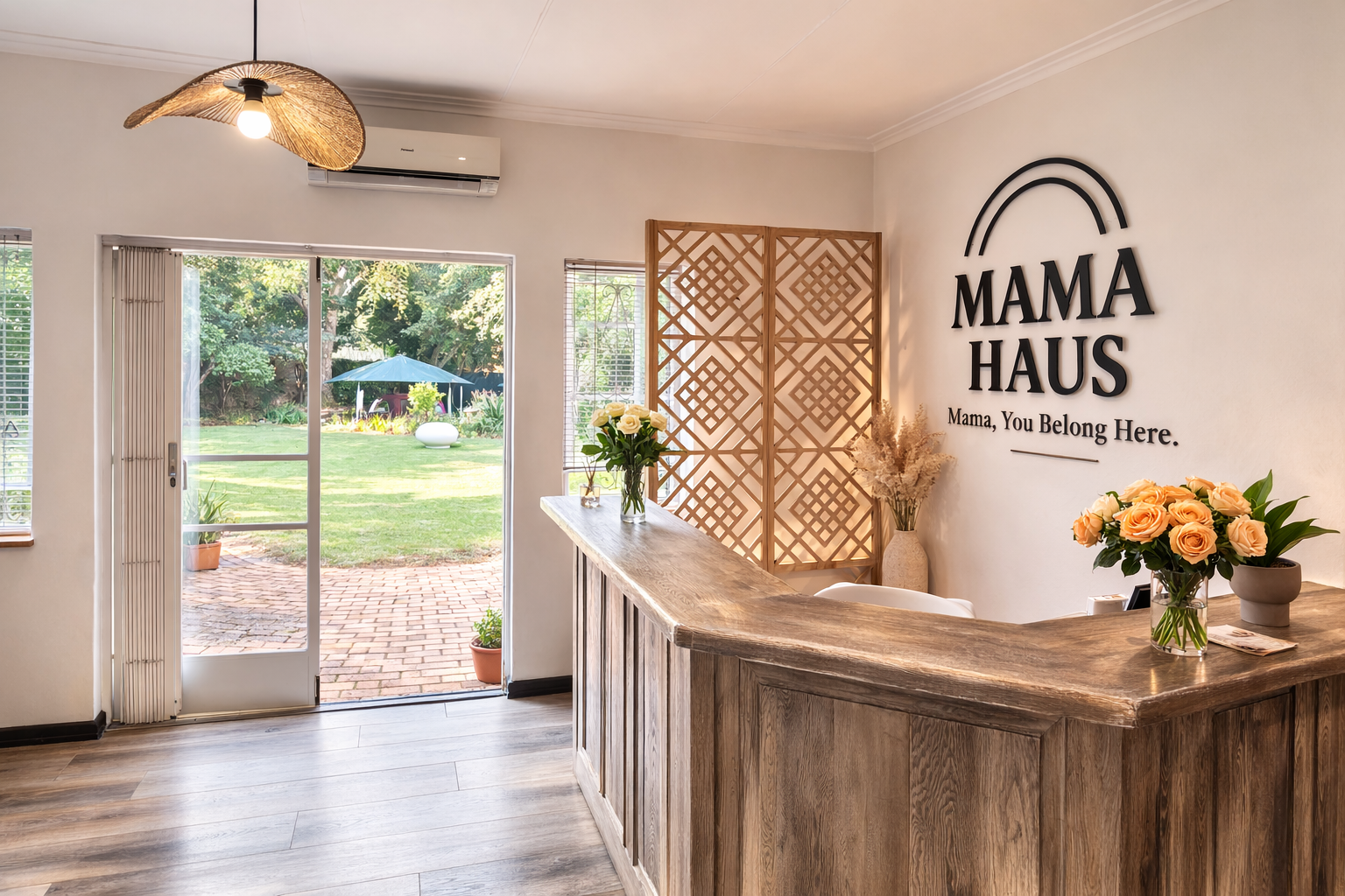 Mama Haus reception in Melrose Estate