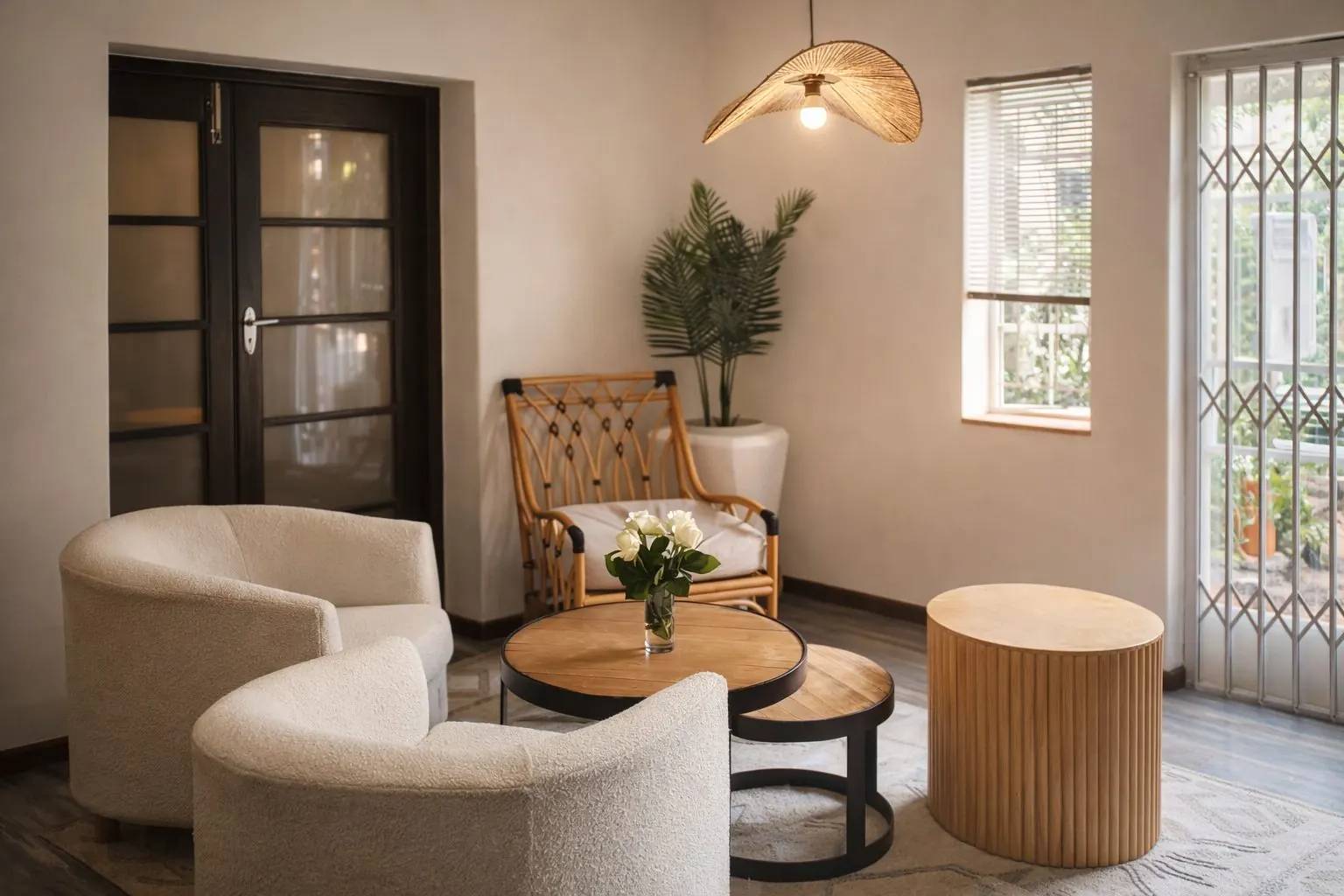 The reception lounge
